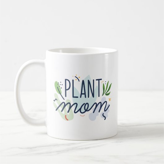 Plant mama koffiemok (Links)