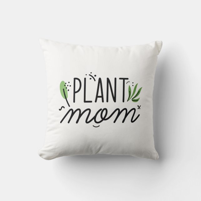 Plant mama kussen (Voorkant)