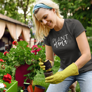 Plant mama  prijsopgave voor tuinders t-shirt