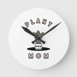 Plant mama   ronde klok