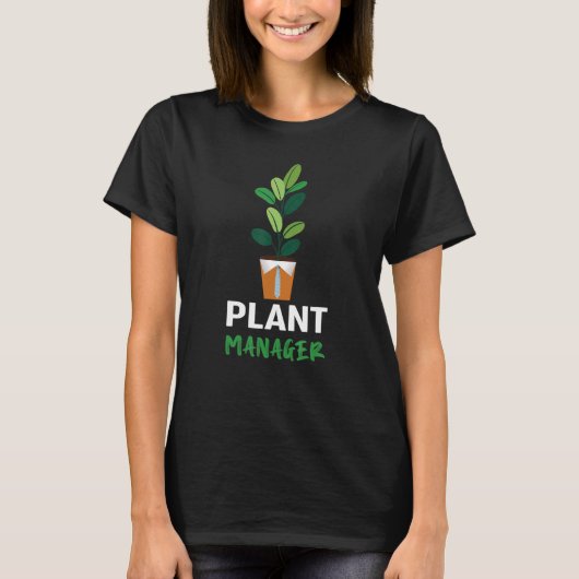 Plant Manager Gardening T-shirt (Voorkant)