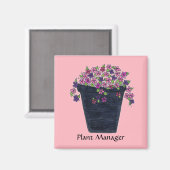 Plant Manager magnet Magneet (Voorkant / Achterkant)