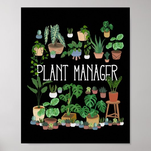Plant Manager Poster (Voorkant)