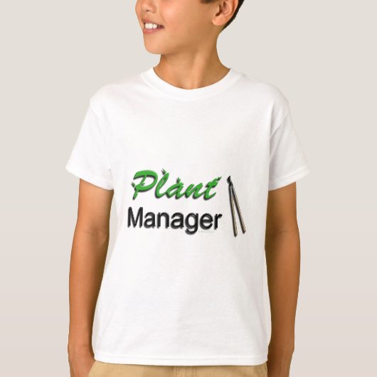 Plant manager t-shirt (Voorkant)