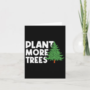 Plant Meer Bomen Aardedag Gelukkige Boomfeestdag P Kaart