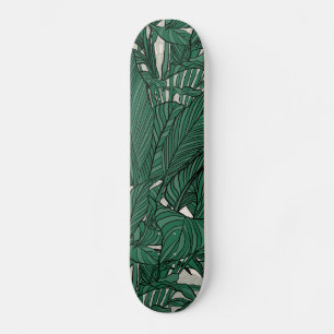 Plant met flesvormig  skateboard