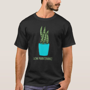 Plant met laag onderhoud Huishoudelijk grafisch T-shirt
