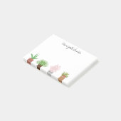 Plant met persoonlijke naam Lover Botanisch Post-it® Notes (Schuin)