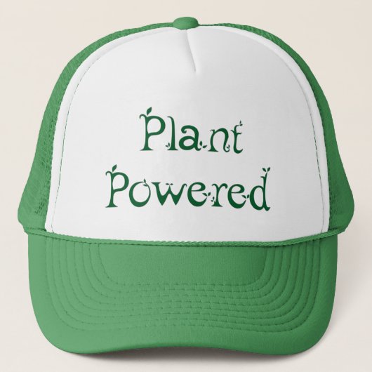Plant met voeding trucker pet (Voorkant)