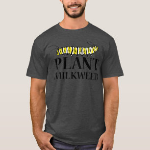 Plant Milkweed Lover Monarch Vlinder Liefde Schatt T-shirt