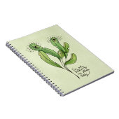 Plant minnaar pun grappige introverte tuinman notitieboek (Rechterzijde)