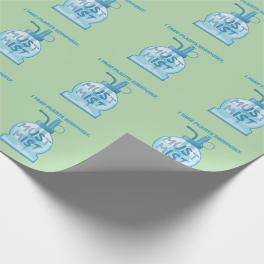 Plant mister misting pot plants cadeaupapier (Hoek)