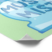 Plant mister misting pot plants poster (Hoek)