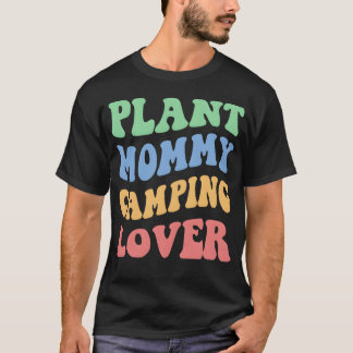 Plant Moeder Camping Liefhebber Iv retro T-shirt