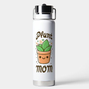 Plant moeder Schattige Moederdag moeder leven Waterfles