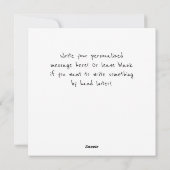 Plant Moeder Valentijnsdag Feestdagenkaart (Achterkant)