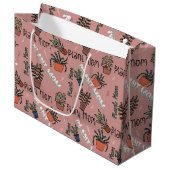 Plant Mom Gift Bag Groot Cadeauzakje (Voorkant Gekanteld)