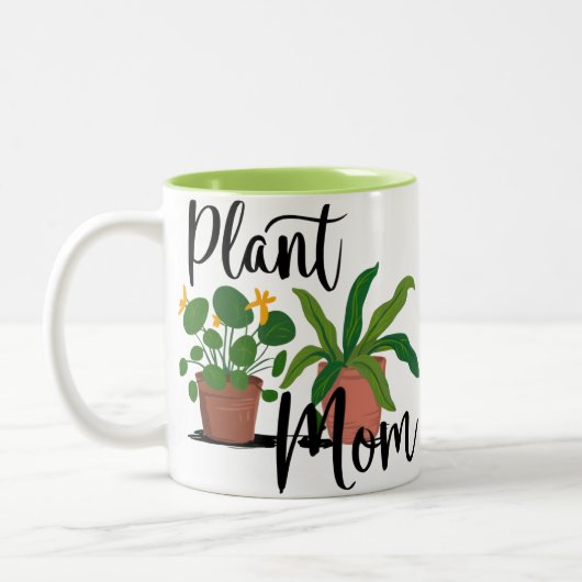 Plant Mom Mug – For the Queen of Green (Gauche)