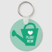 Plant Mom sleutelhanger met aangepaste monogram (Voorkant)