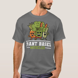 Plant Muscles Vegetarian Vegan Activism 111 T-shirt