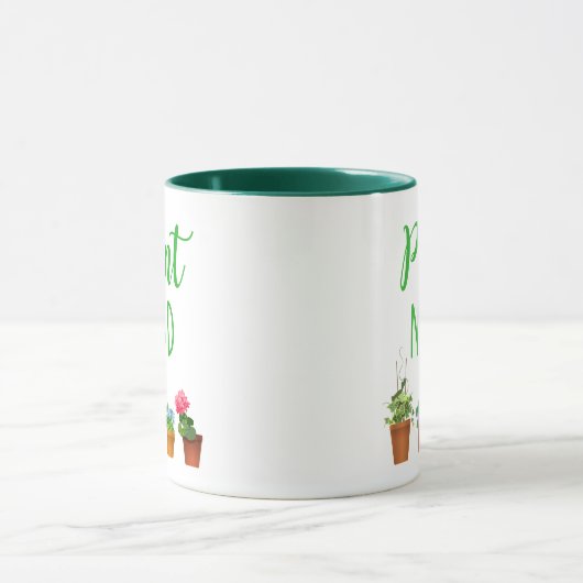 Plant Nerd Funny Gardening en Houseplant Mok (Midden)