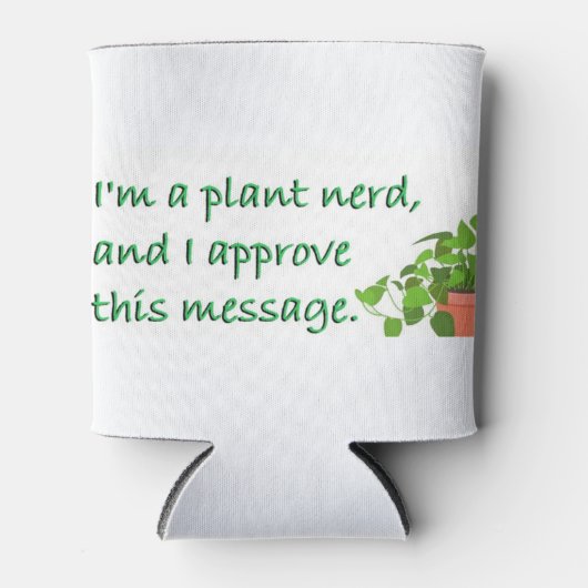 PLANT NERDS UNITE! BLIKJESKOELER (Voorkant)
