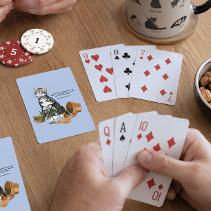 Plant Ongedierte Kat Pokerkaarten