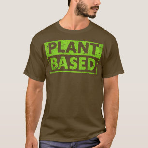 Plant op basis van groenten en Plant T-shirt