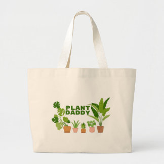 Plant papa Grote Canvas tas