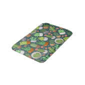 Plant patroon badmat (Gekanteld)