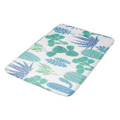 Plant patroon badmat (Gekanteld)