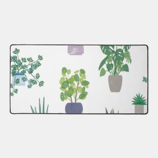 Plant patroon bureaumat (Voorkant)