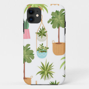 Plant patroon iPhone 11 hoesje