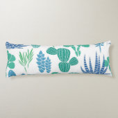 Plant patroon lichaamskussen (Achterkant)