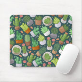 Plant patroon muismat (Met muis)