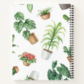 Plant patroon notitieboek (Achterkant)