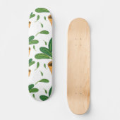 Plant patroon skateboard (Voorkant)