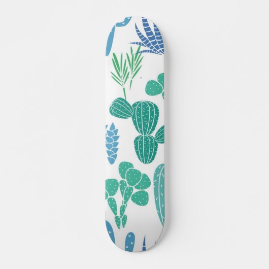 Plant patroon skateboard (Voorkant)