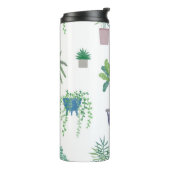 Plant patroon thermosbeker (Gedraaid links)