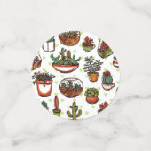 Plant pattern confetti (Kleine voorkant)