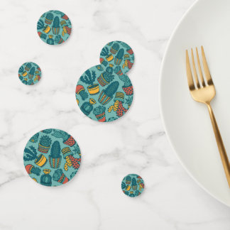 Plant pattern confetti