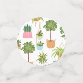 Plant pattern confetti (Kleine voorkant)