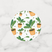 Plant pattern confetti (Kleine voorkant)