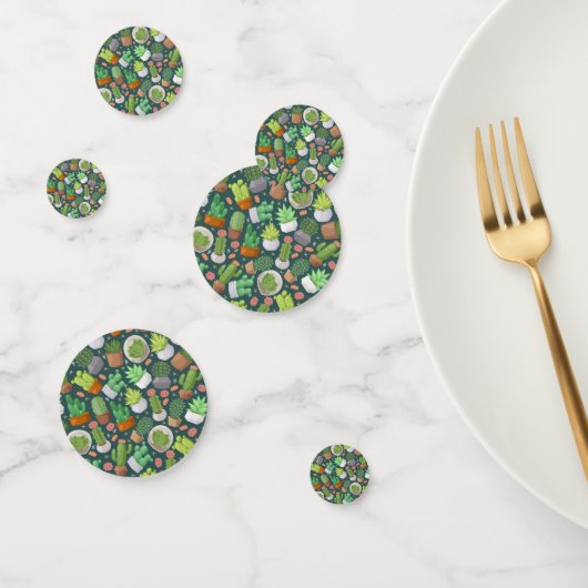Plant pattern confetti (Groep)