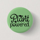PLANT POWERED RONDE BUTTON 3,2 CM (Voorkant)
