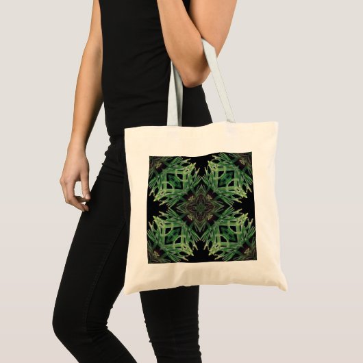 plant psychedelische kunsten - Plant Pattern Tote Bag (Voorkant (product))