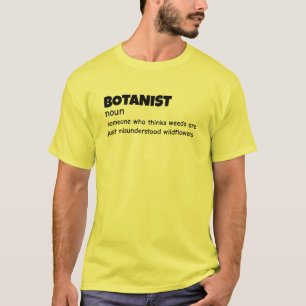 Plant Researcher Funny Definition T-shirt