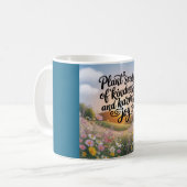 Plant Seeds of Kindness Coffee Mug (Devant gauche)