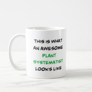 plant systematist, geweldige koffiemok