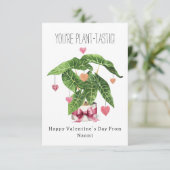 Plant-tastic Pun Classroom Valentijn (Staand voorkant)